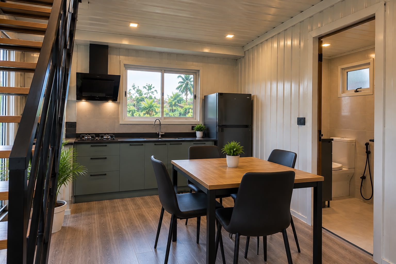 G+1 Bungalow Design 2 Kitchen & Dining